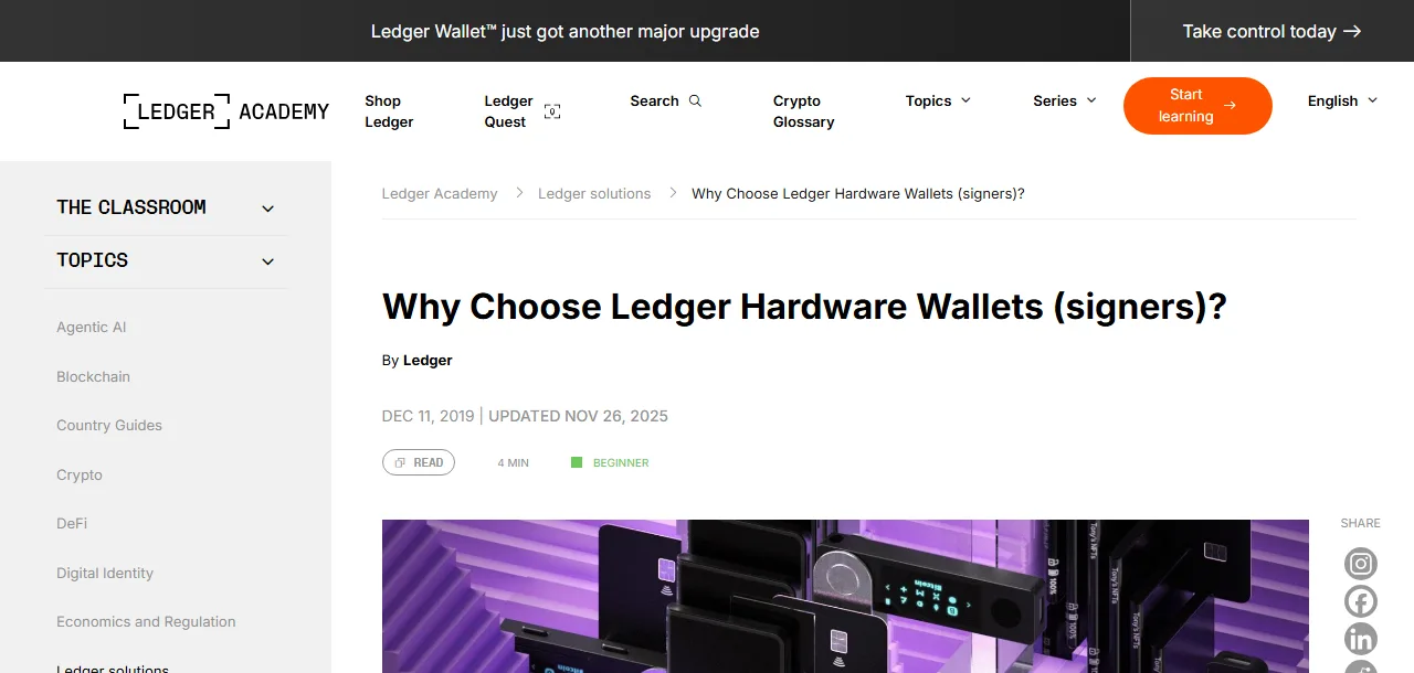 Hardware wallet வாங்கிய பிறகு genuine check செய்வது எப்படி?