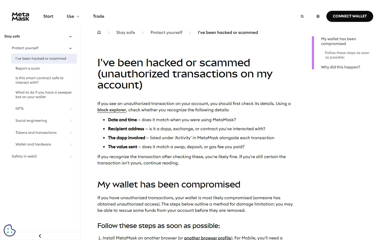 助記詞或私鑰疑似外洩，如何安全遷移到新錢包